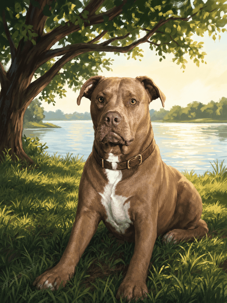 Generated Custom Scene / Custom pet portrait 36