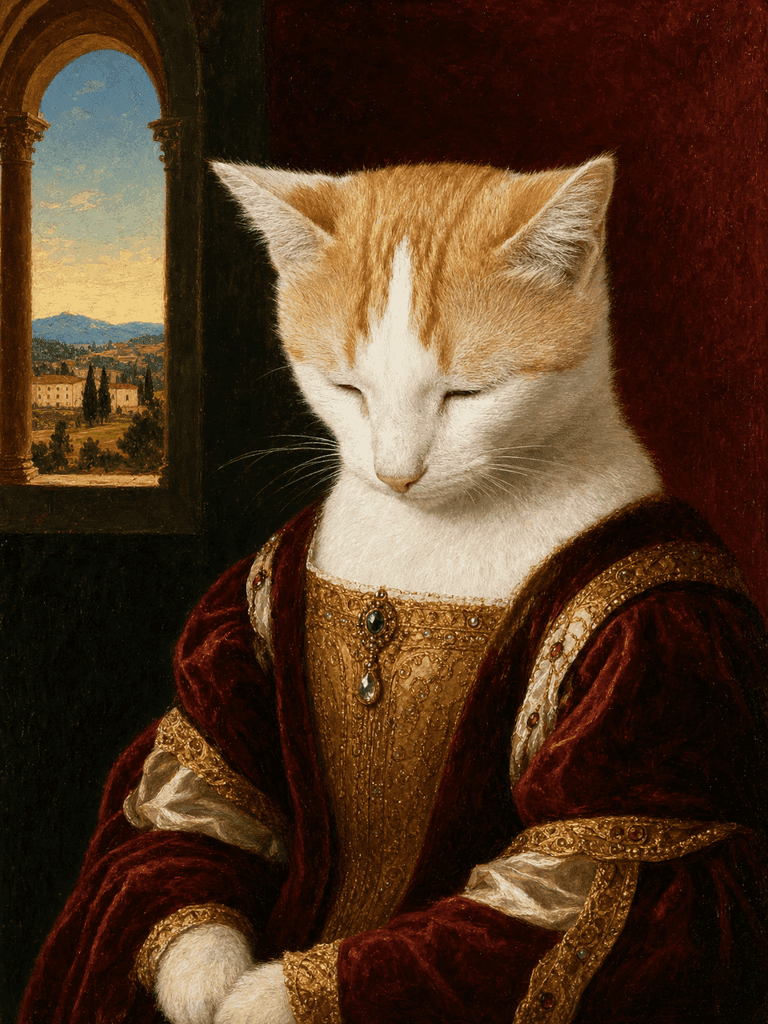 Generated Royal Gallery / Renaissance pet portrait 19