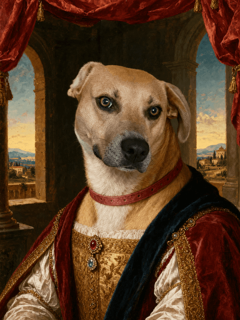 Generated Royal Gallery / Renaissance pet portrait 28