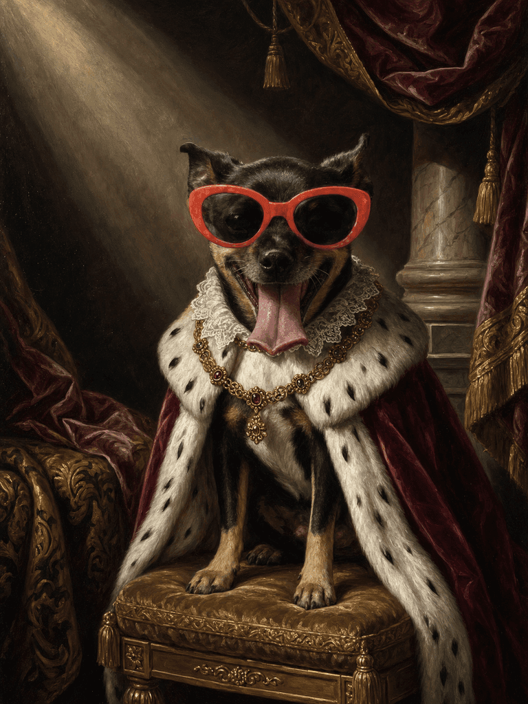 Generated Royal Gallery / Baroque pet portrait 22