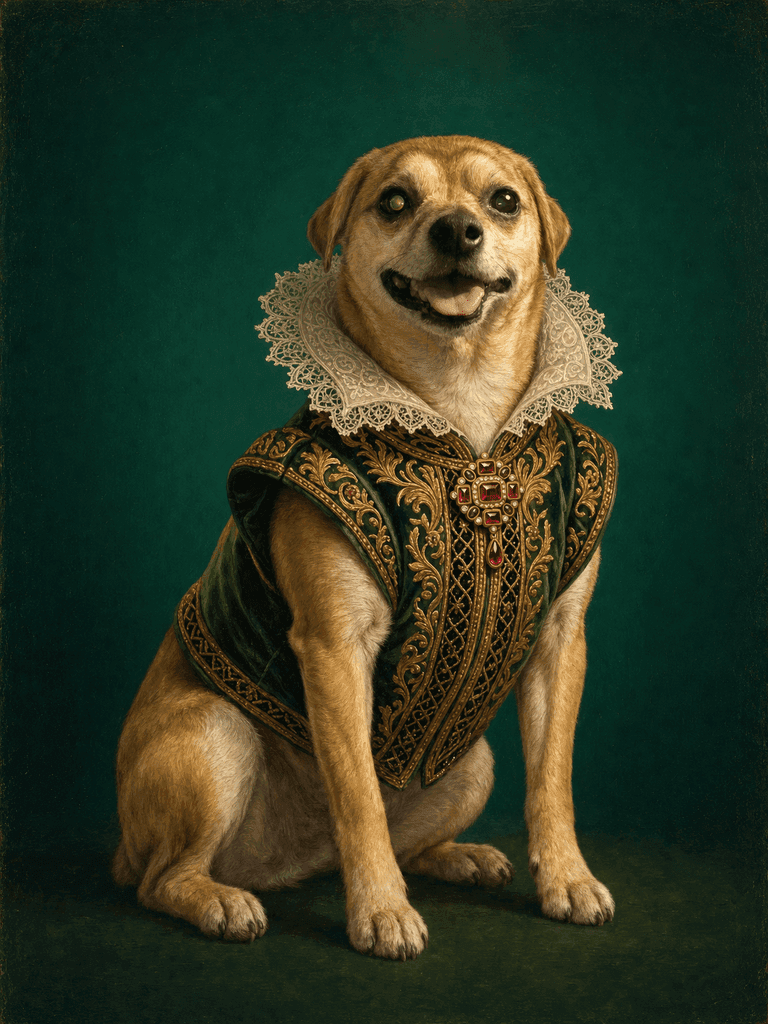 Generated Royal Gallery / Tudor pet portrait 31